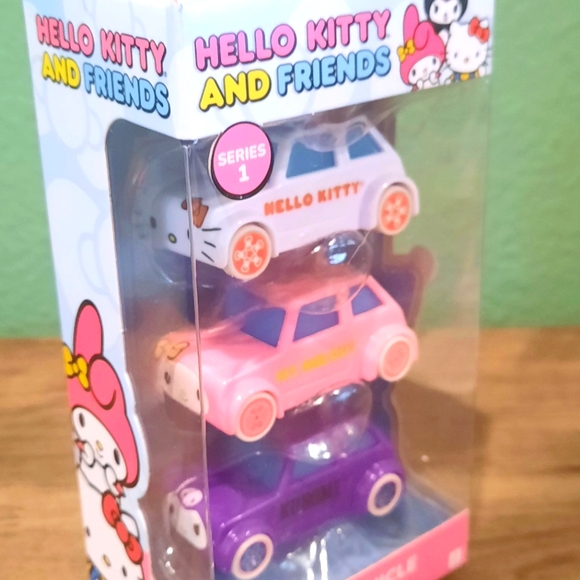 Hello Kitty Other - Hello Kitty and Friends Toy Car Set Series 1